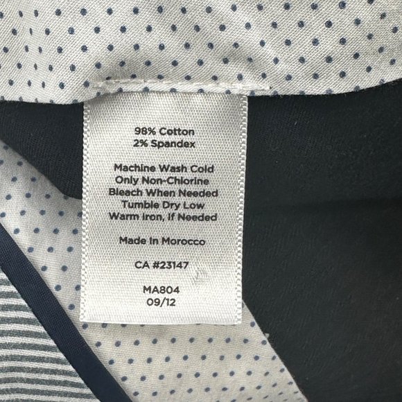 Talbots Women's Sz 4 Pant Signature Dress Slacks Two Back Pockets Black Preowned - Picture 7 of 14